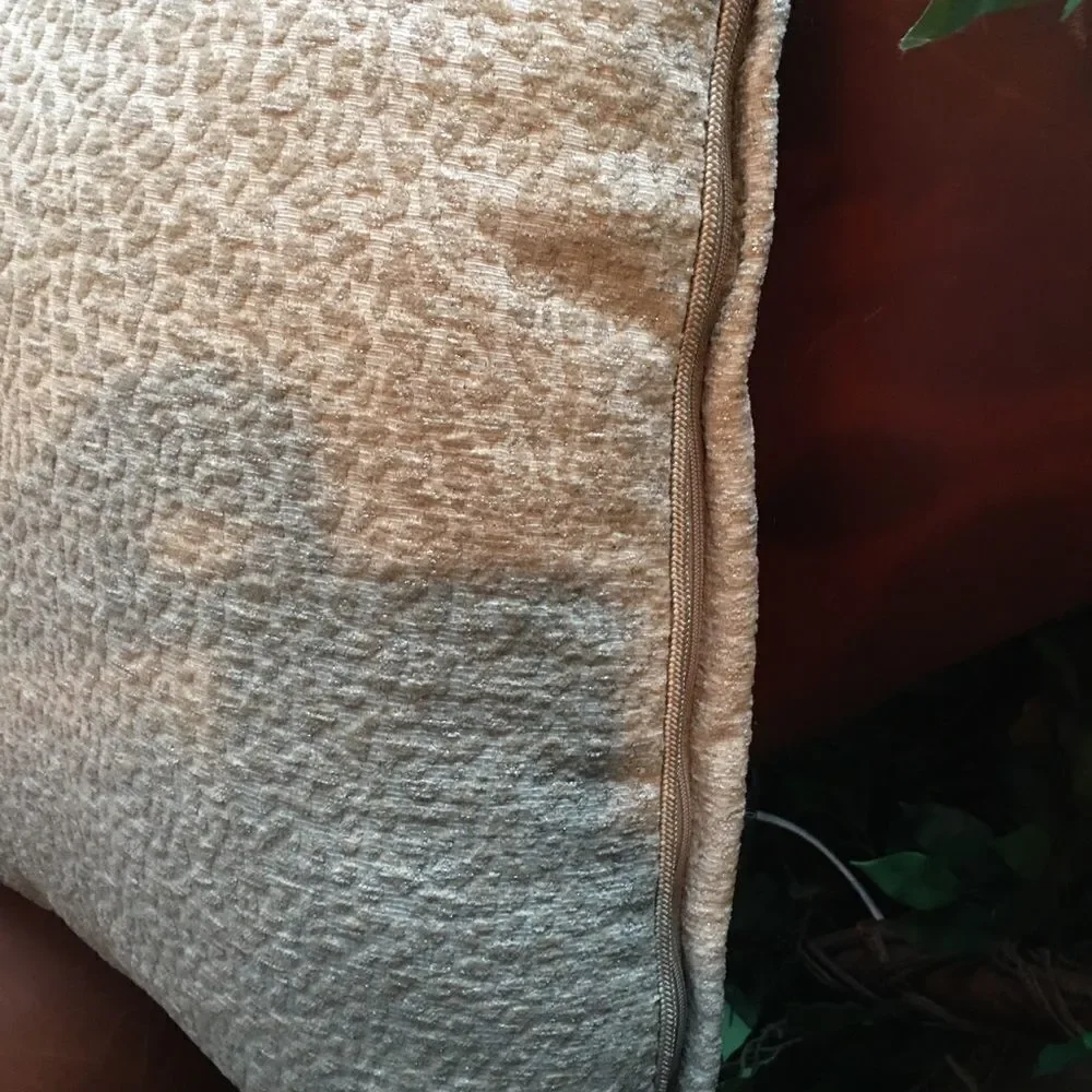 TAUPE SOFA Wildcat Print Pillow!